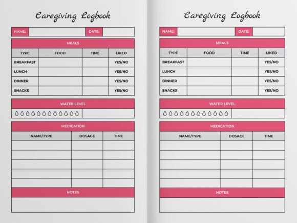 Digital Caregiving Planner for IPad