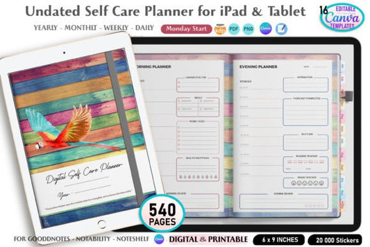 Digital Monthly,Weekly & Daily Planner